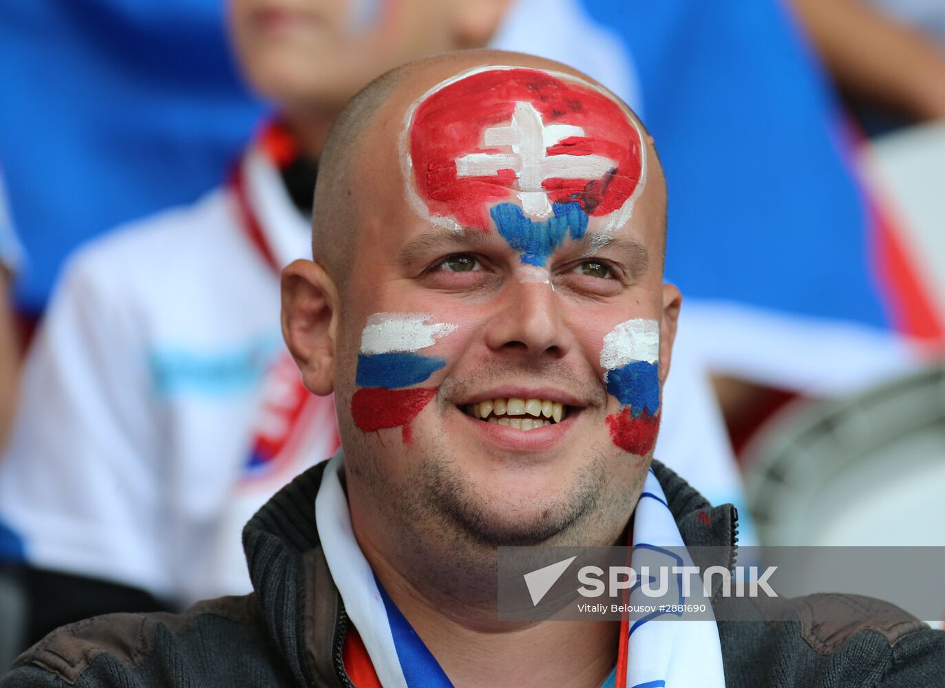 Football. 2016 UEFA European Championship. Germany vs. Slovakia