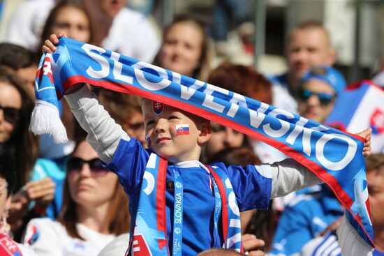 Football. 2016 UEFA European Championship. Germany vs. Slovakia