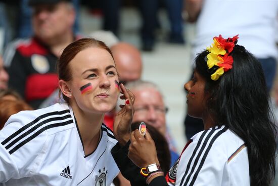 Football. 2016 UEFA European Championship. Germany vs. Slovakia