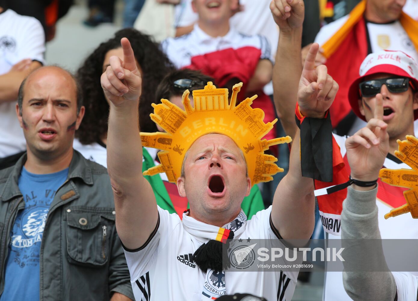 Football. UEFA Euro 2016. Germany vs. Slovakia