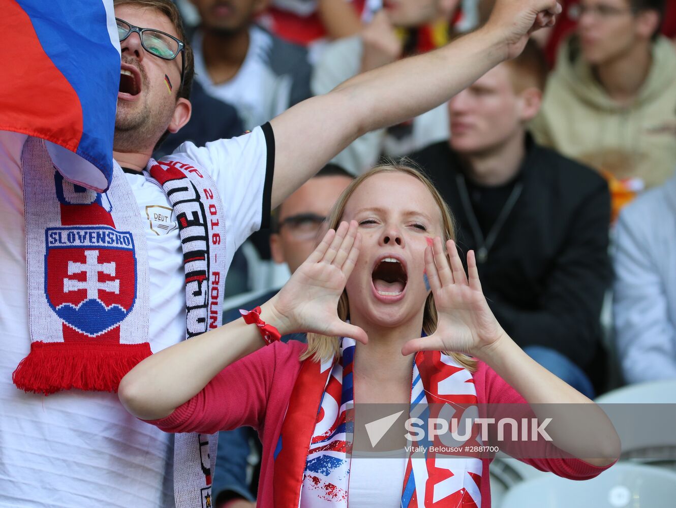 Football. UEFA Euro 2016. Germany vs. Slovakia