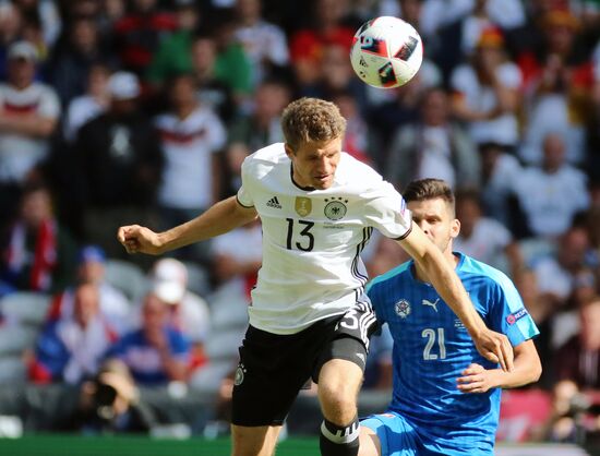 Football. 2016 UEFA European Championship. Germany vs. Slovakia