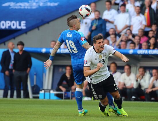 Football. 2016 UEFA European Championship. Germany vs. Slovakia