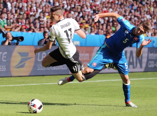 Football. 2016 UEFA European Championship. Germany vs. Slovakia