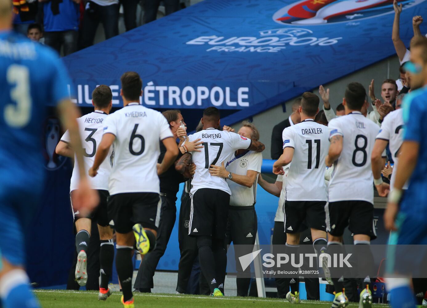 Football. 2016 UEFA European Championship. Germany vs. Slovakia