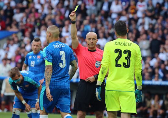 Football. 2016 UEFA European Championship. Germany vs. Slovakia