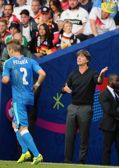 Football. 2016 UEFA European Championship. Germany vs. Slovakia