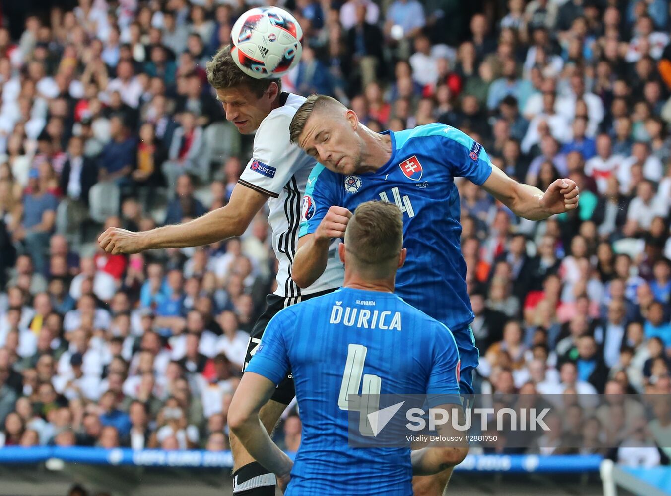 Football. 2016 UEFA European Championship. Germany vs. Slovakia