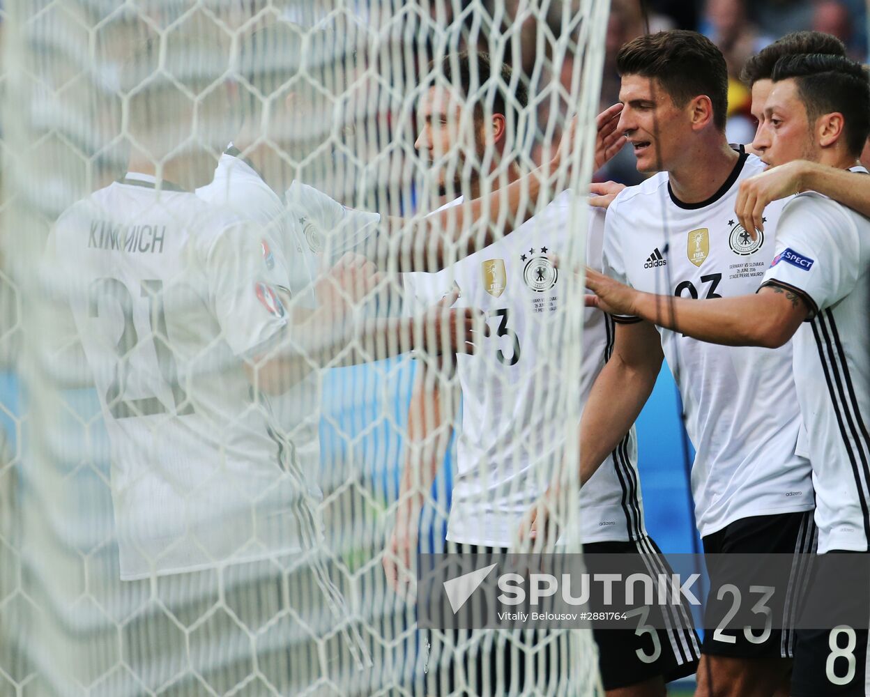 Football. 2016 UEFA European Championship. Germany vs. Slovakia
