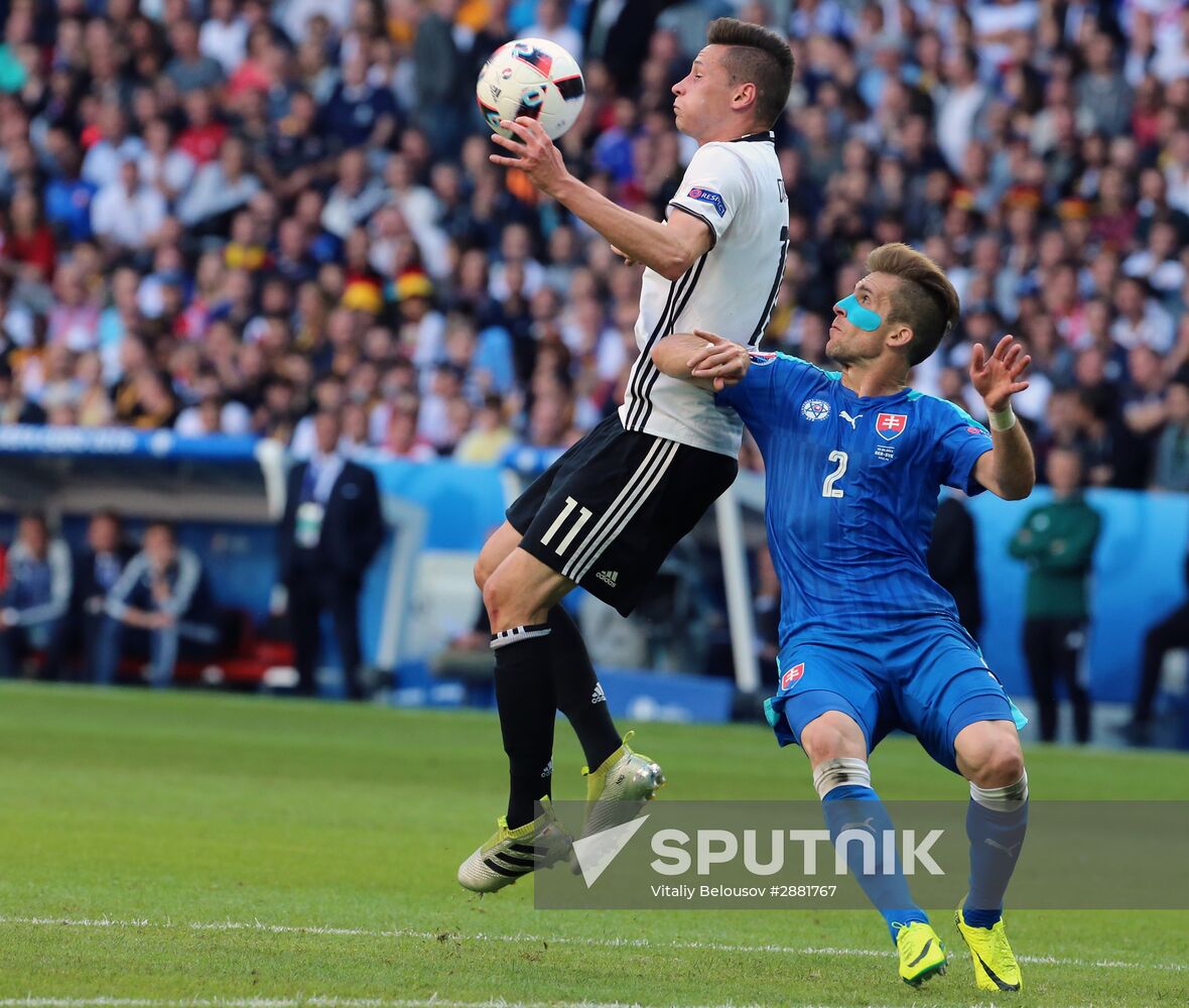 Football. 2016 UEFA European Championship. Germany vs. Slovakia