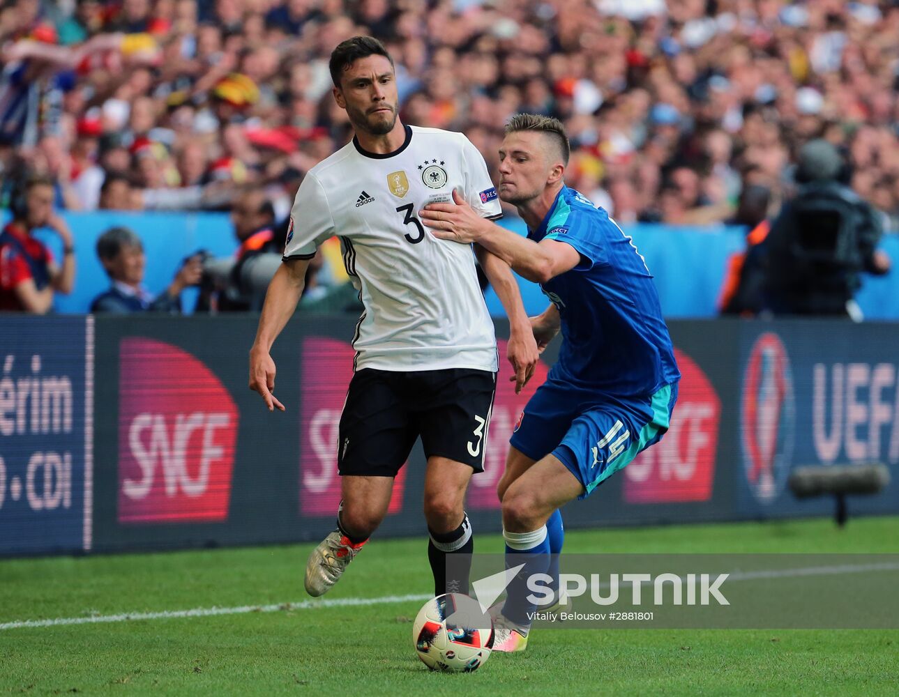 Football. 2016 UEFA European Championship. Germany vs. Slovakia