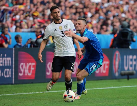 Football. 2016 UEFA European Championship. Germany vs. Slovakia