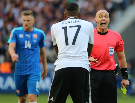 Football. 2016 UEFA European Championship. Germany vs. Slovakia
