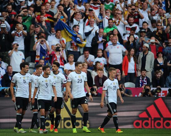 Football. 2016 UEFA European Championship. Germany vs. Slovakia