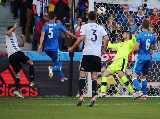 Football. 2016 UEFA European Championship. Germany vs. Slovakia