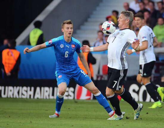 Football. 2016 UEFA European Championship. Germany vs. Slovakia