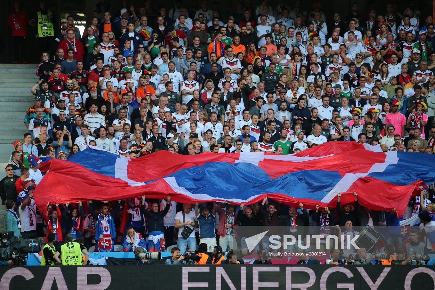Football. 2016 UEFA European Championship. Germany vs. Slovakia