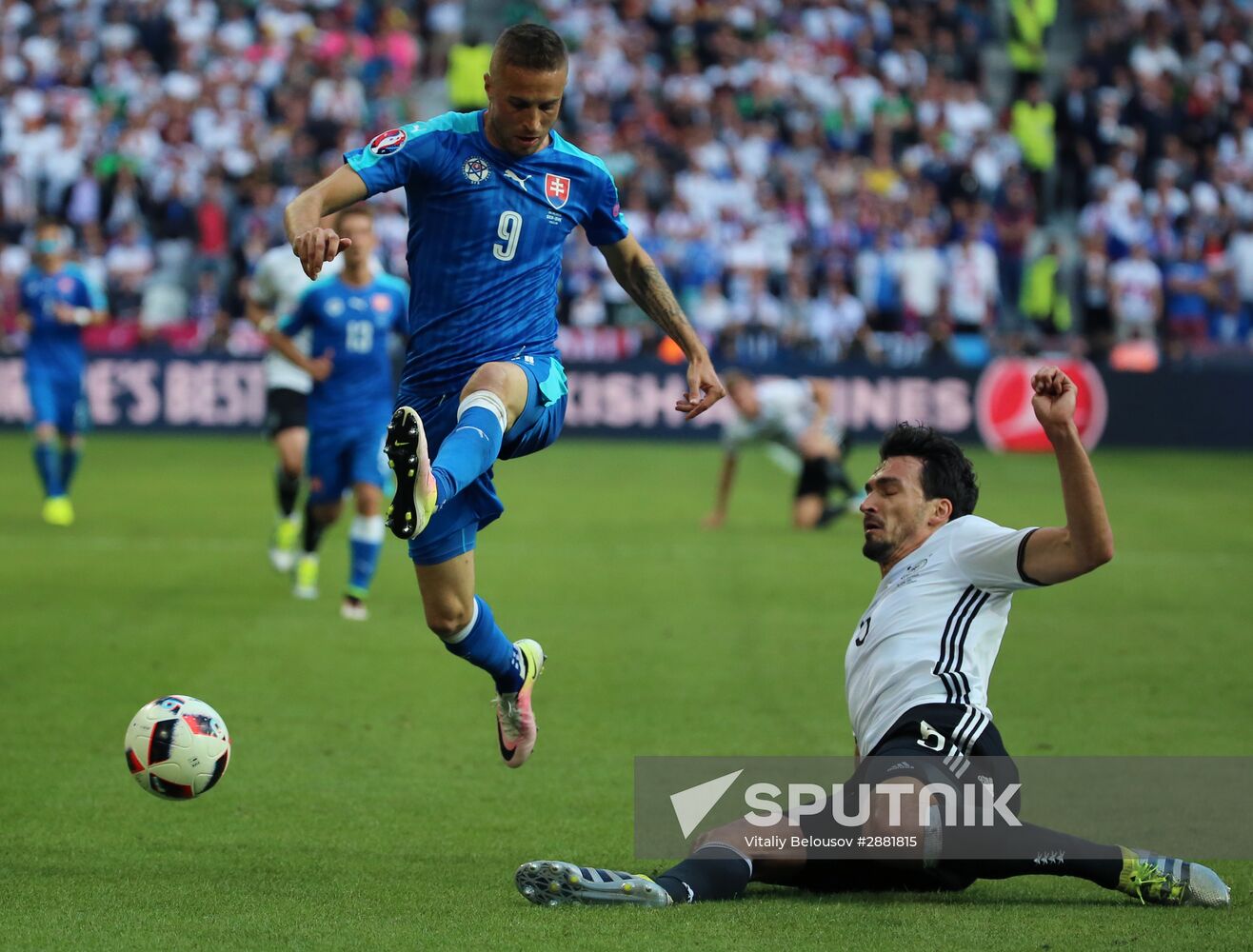 Football. UEFA Euro 2016. Germany vs. Slovakia