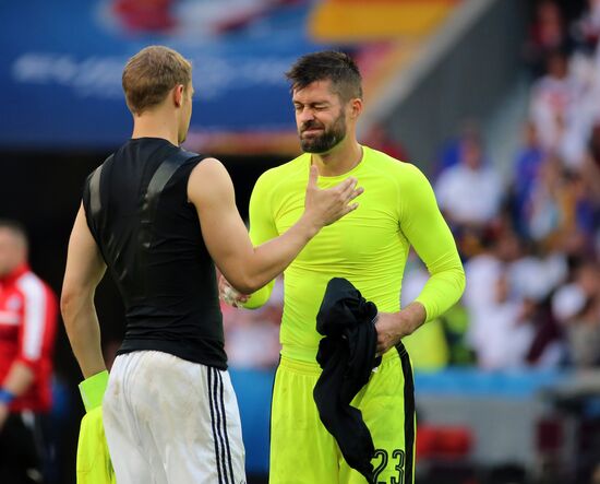 Football. 2016 UEFA European Championship. Germany vs. Slovakia