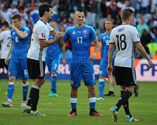 Football. UEFA Euro 2016. Germany vs. Slovakia