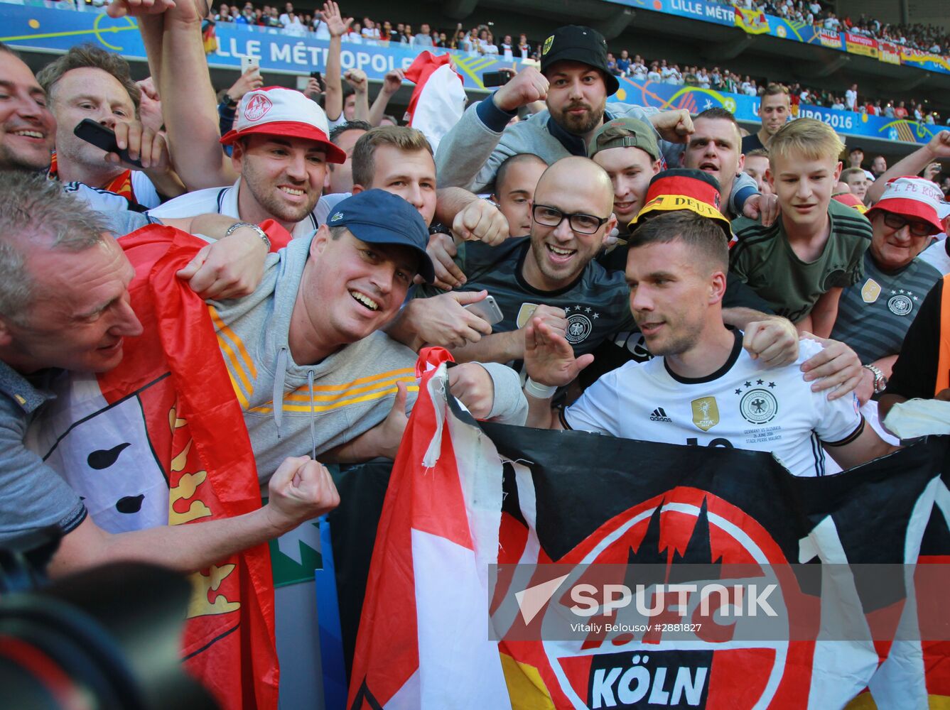 Football. 2016 UEFA European Championship. Germany vs. Slovakia