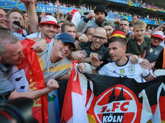 Football. 2016 UEFA European Championship. Germany vs. Slovakia