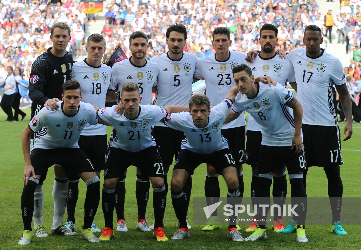 Football. UEFA Euro 2016. Germany vs. Slovakia