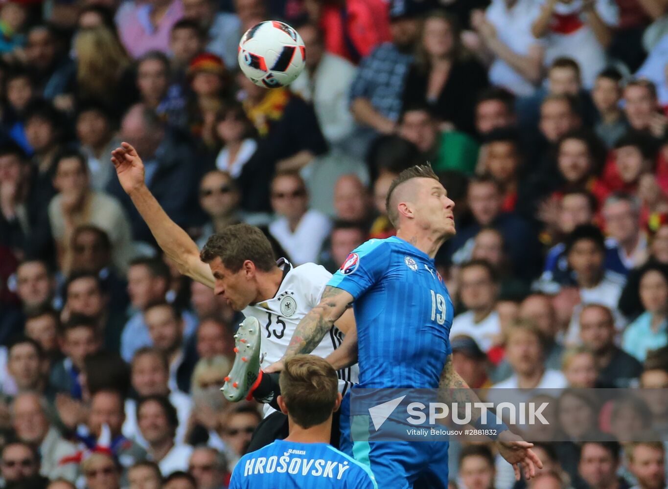 Football. UEFA Euro 2016. Germany vs. Slovakia