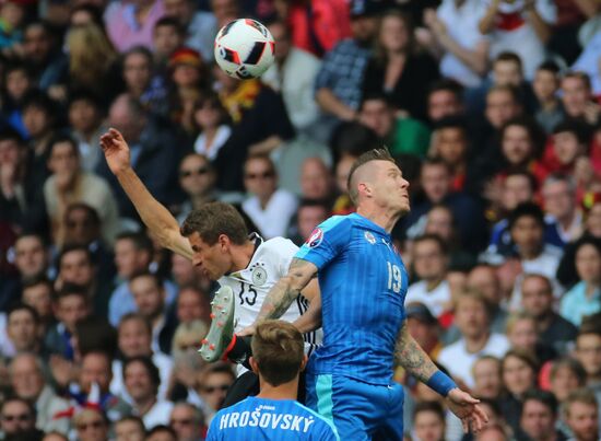 Football. UEFA Euro 2016. Germany vs. Slovakia