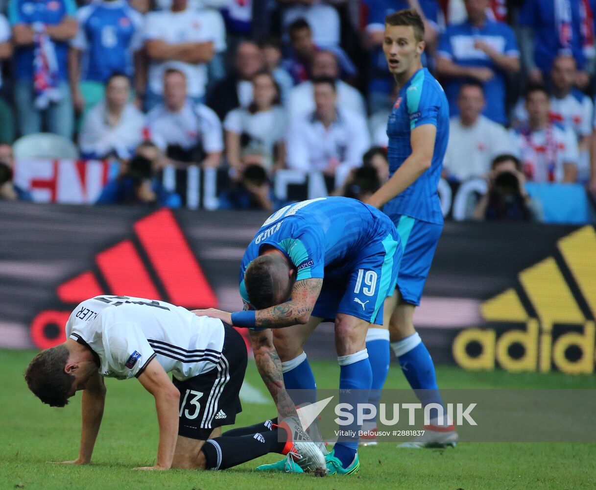 EFA Euro 2016. Germany vs. Slovakia