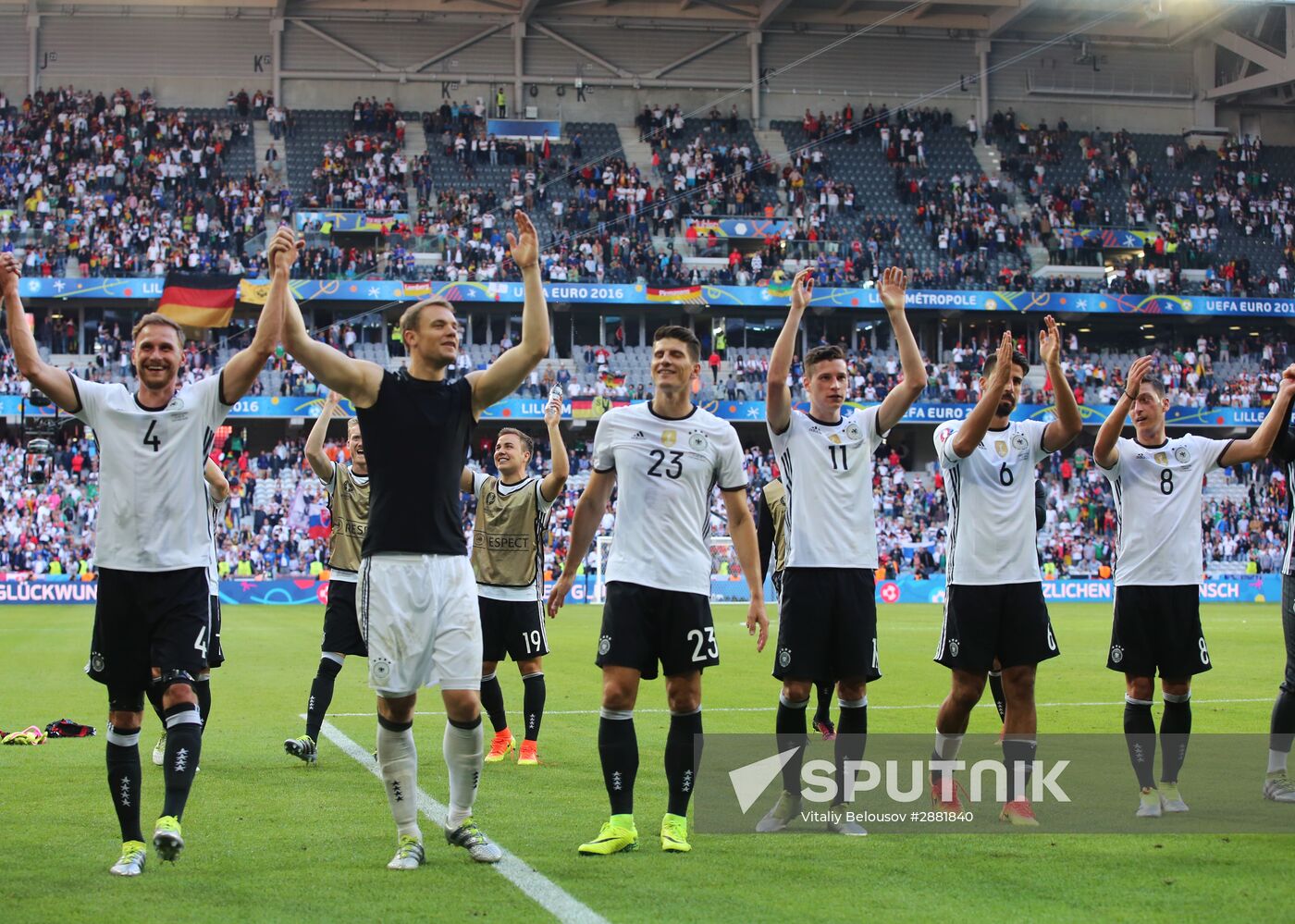 UEFA Euro 2016. Germany vs. Slovakia