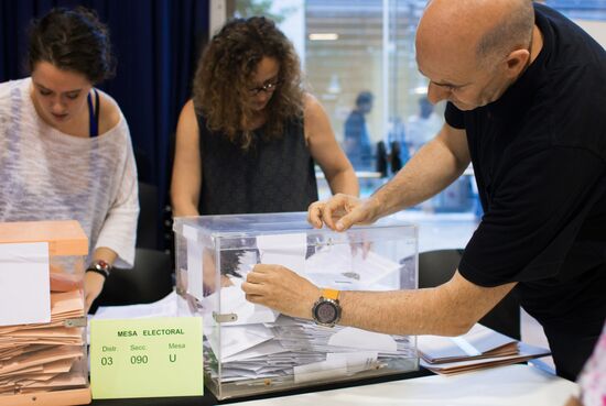 Parliamentary elections in Spain