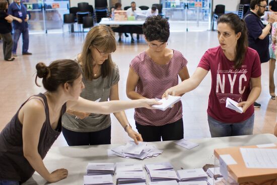 Parliamentary elections in Spain