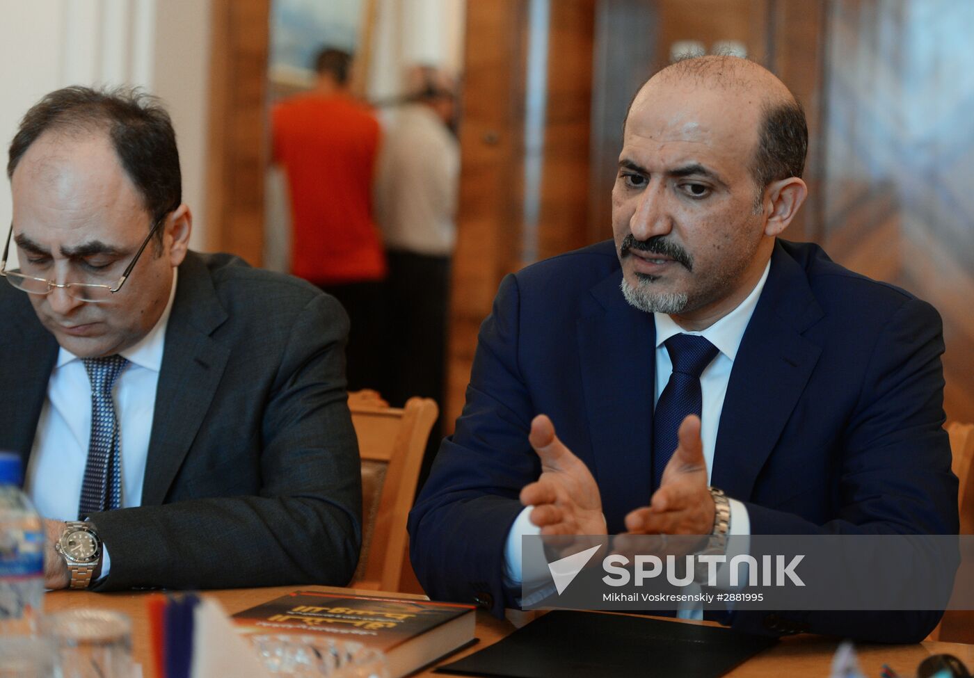 Sergei Lavrov meets with Syrian opposition delegation led by Ahmad al-Jarba