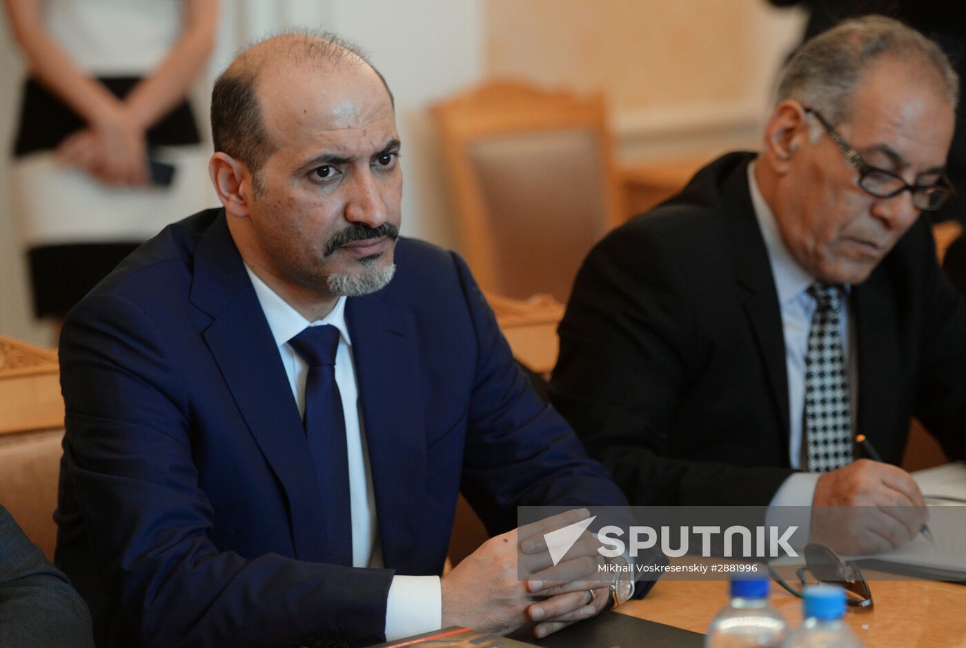 Sergei Lavrov meets with Syrian opposition delegation led by Ahmad al-Jarba