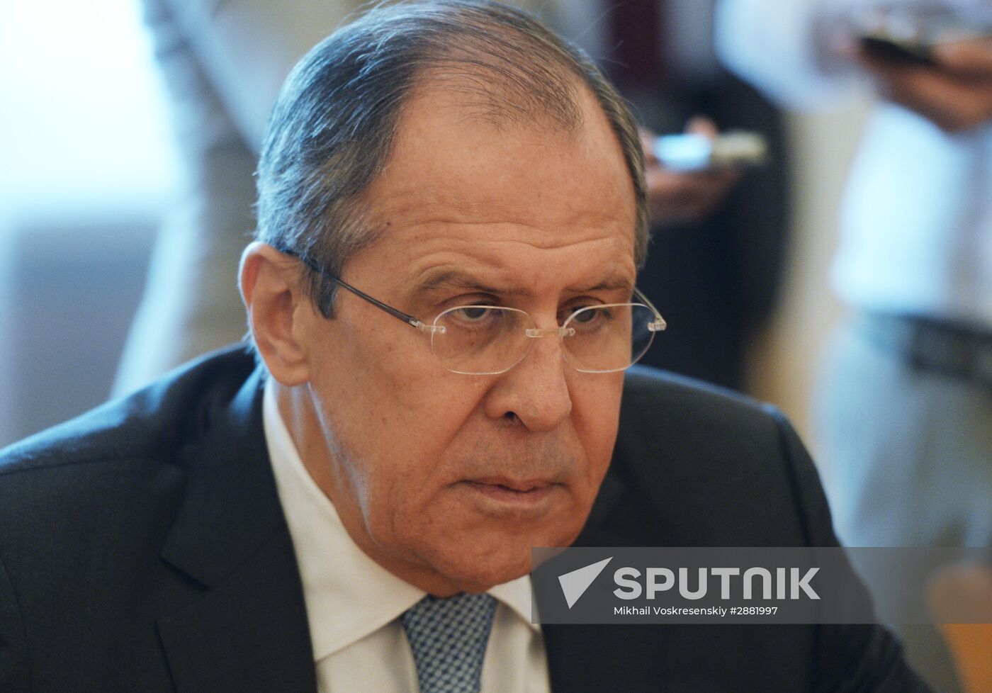 Sergei Lavrov meets with Syrian opposition delegation led by Ahmad al-Jarba