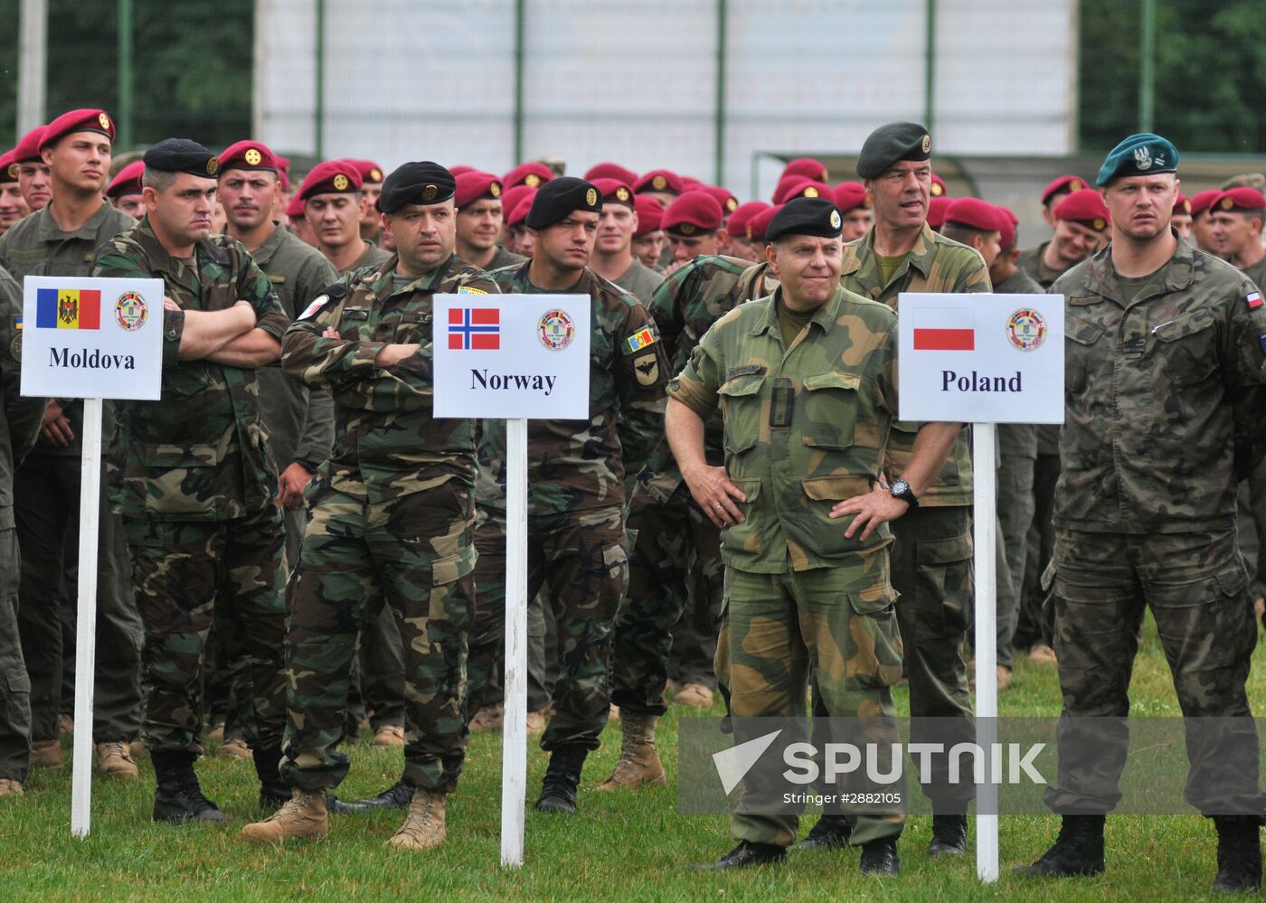 Rapid Trident-2016 military exercise in Lviv Region