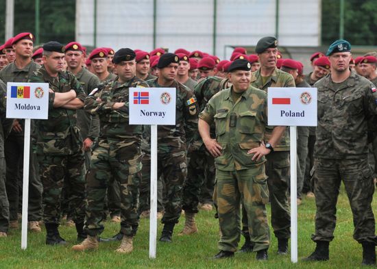 Rapid Trident-2016 military exercise in Lviv Region