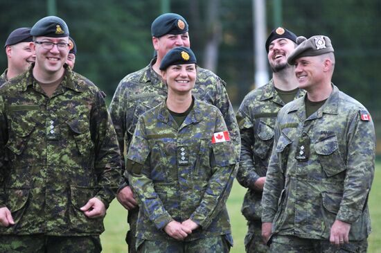 Rapid Trident-2016 military exercise in Lviv Region