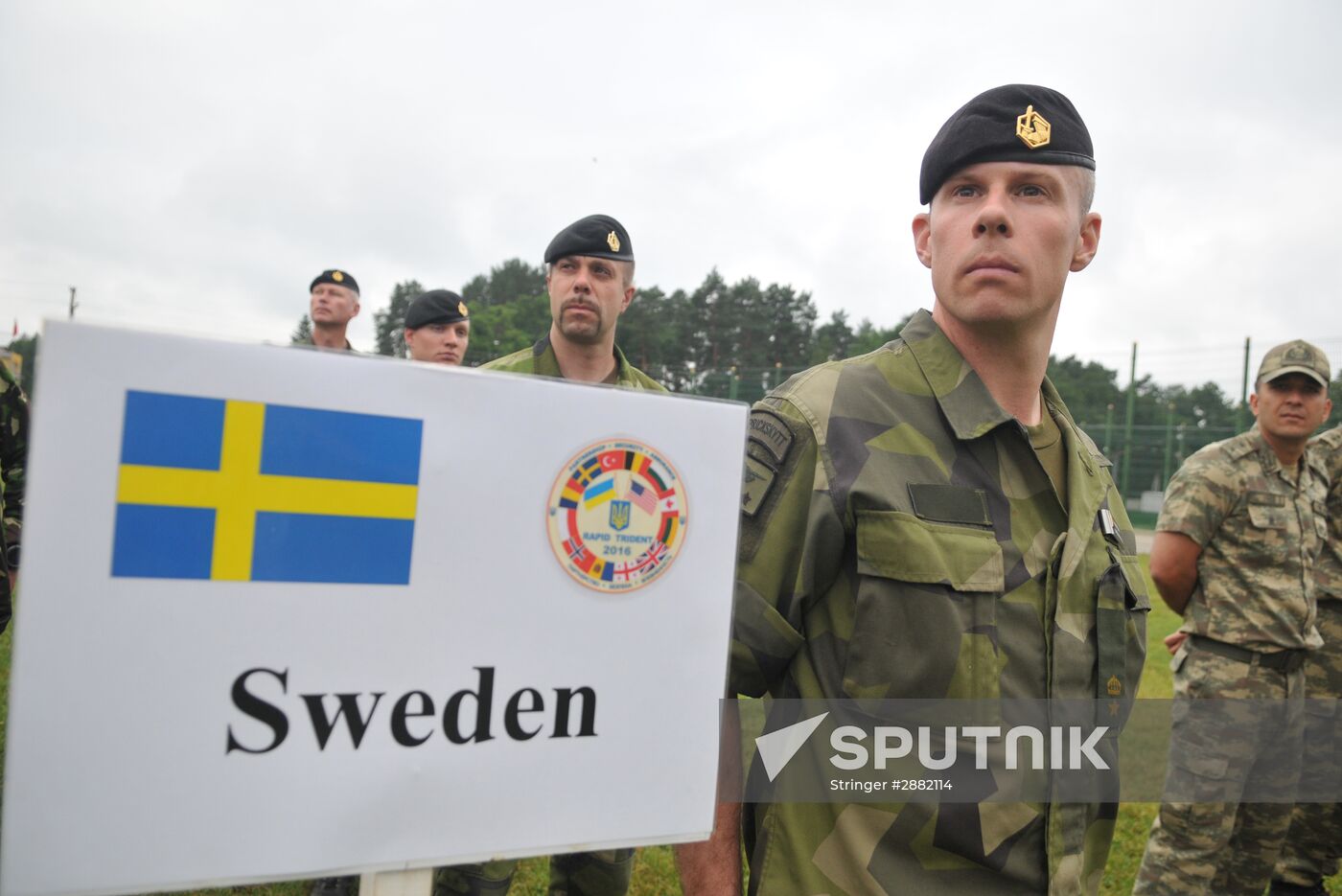 Rapid Trident-2016 military exercise in Lviv Region