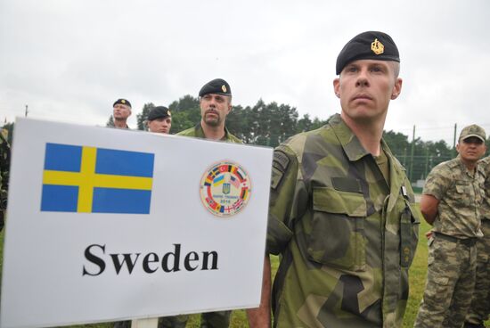 Rapid Trident-2016 military exercise in Lviv Region