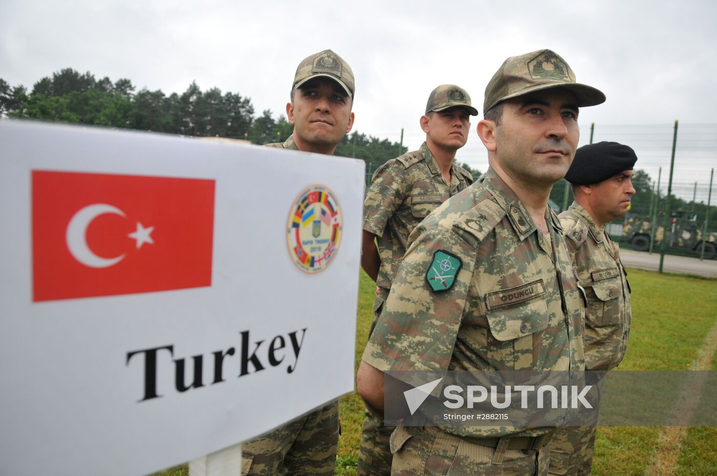 Rapid Trident-2016 military exercise in Lviv Region