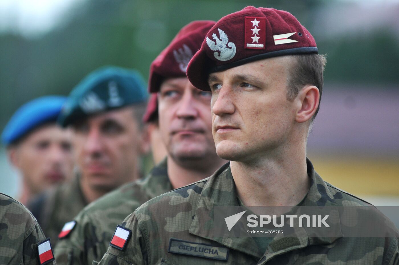 Rapid Trident-2016 military exercise in Lviv Region