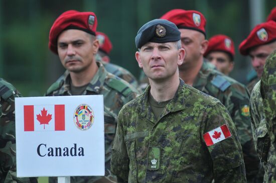 Rapid Trident-2016 military exercise in Lviv Region