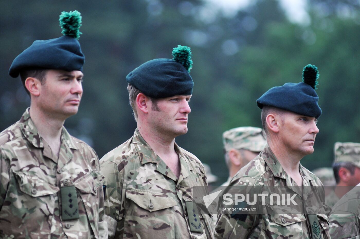 Rapid Trident 2016 military exercise in Lvov region