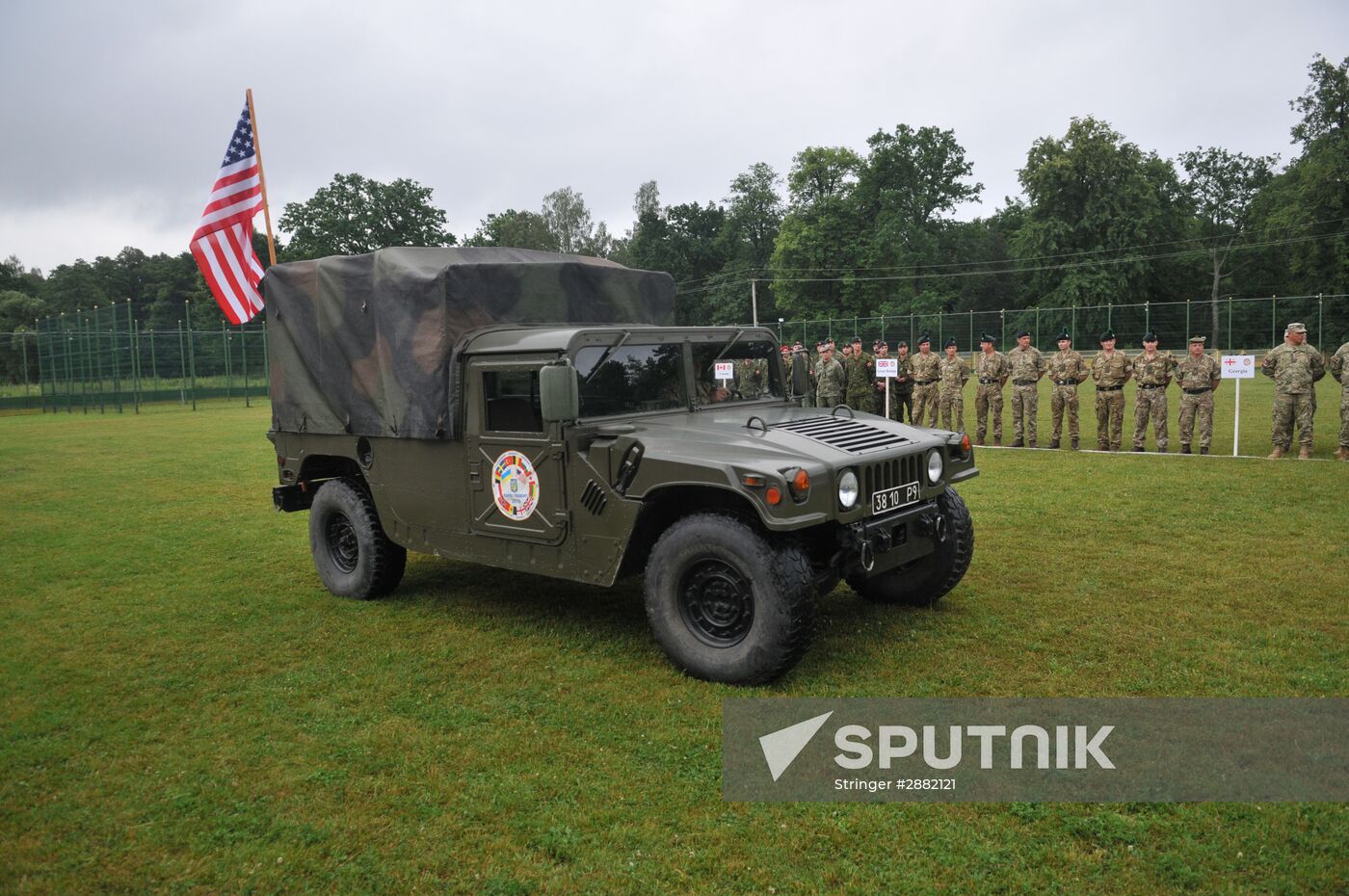 Rapid Trident-2016 military exercise in Lviv Region
