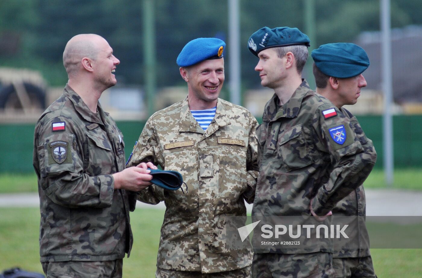 Rapid Trident-2016 military exercise in Lviv Region