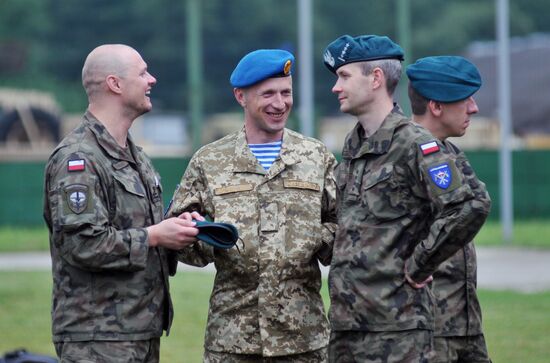 Rapid Trident-2016 military exercise in Lviv Region