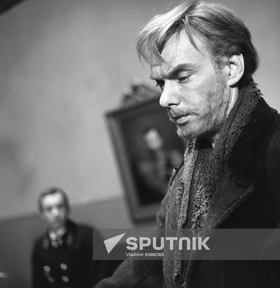 Scene from film "The Living Corpse"