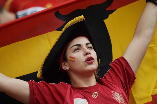 UEFA Euro 2016. Italy vs. Spain